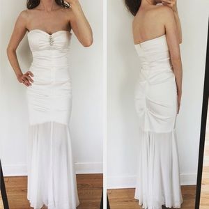 White Formal Dress
